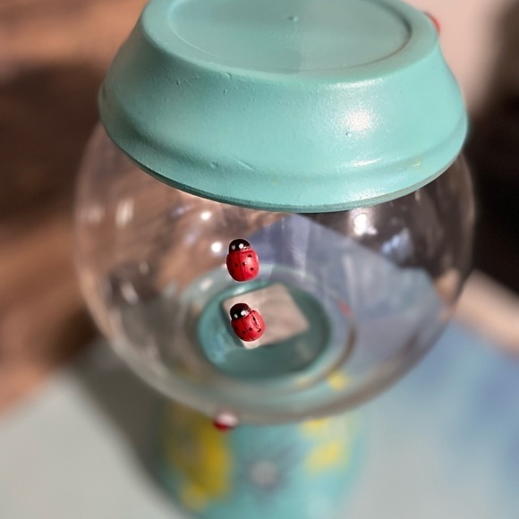 Flower cookie jar container - Picture 5 of 9